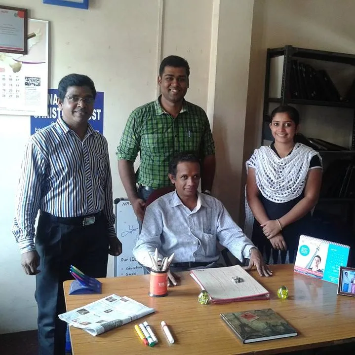 Nazareth team at the Kolenchery office